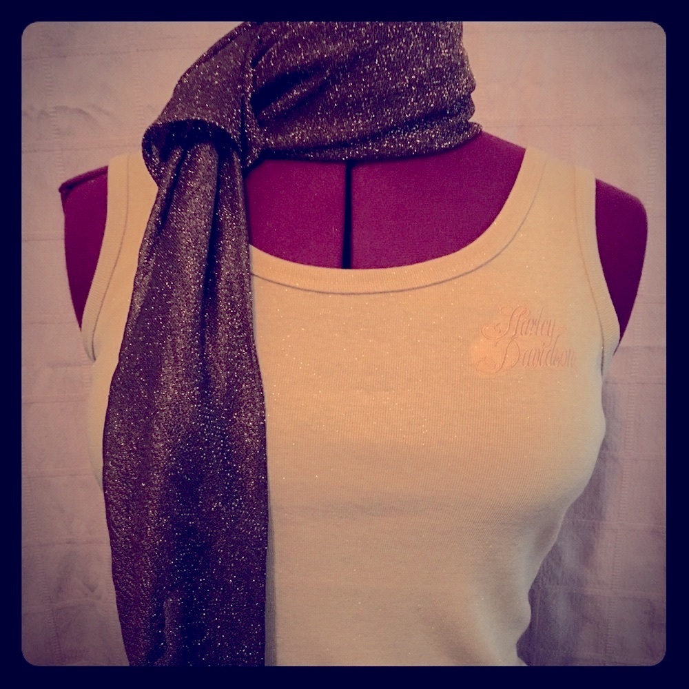 Harley-Davidson Sparkle Gold Tank